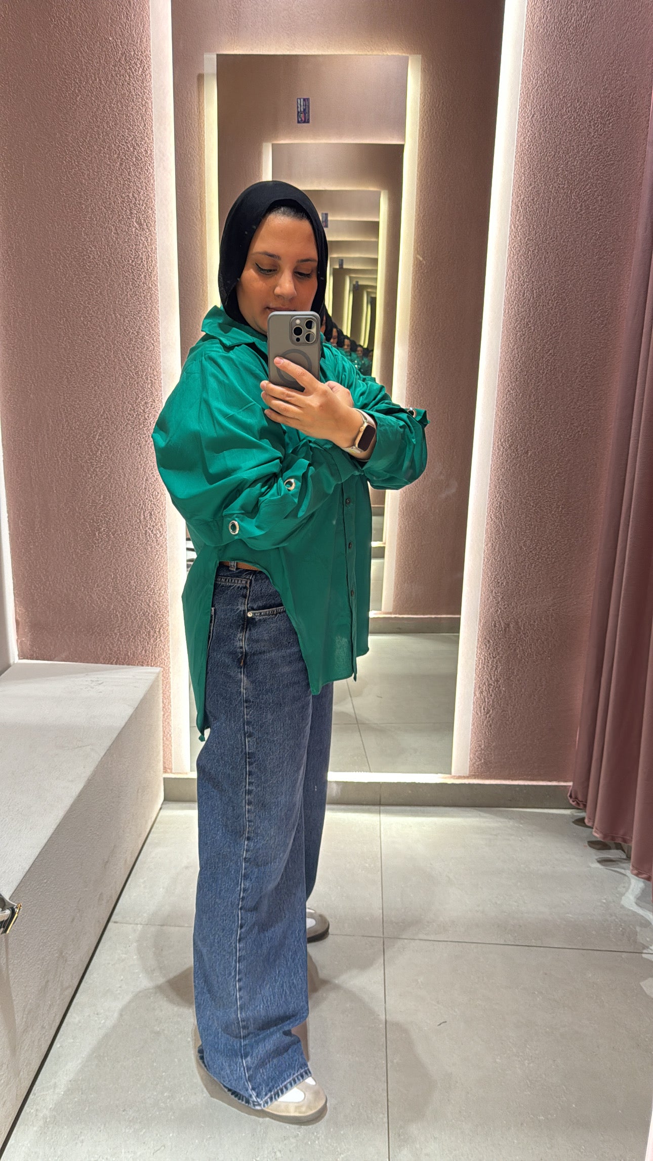 Retro shirt “Green”