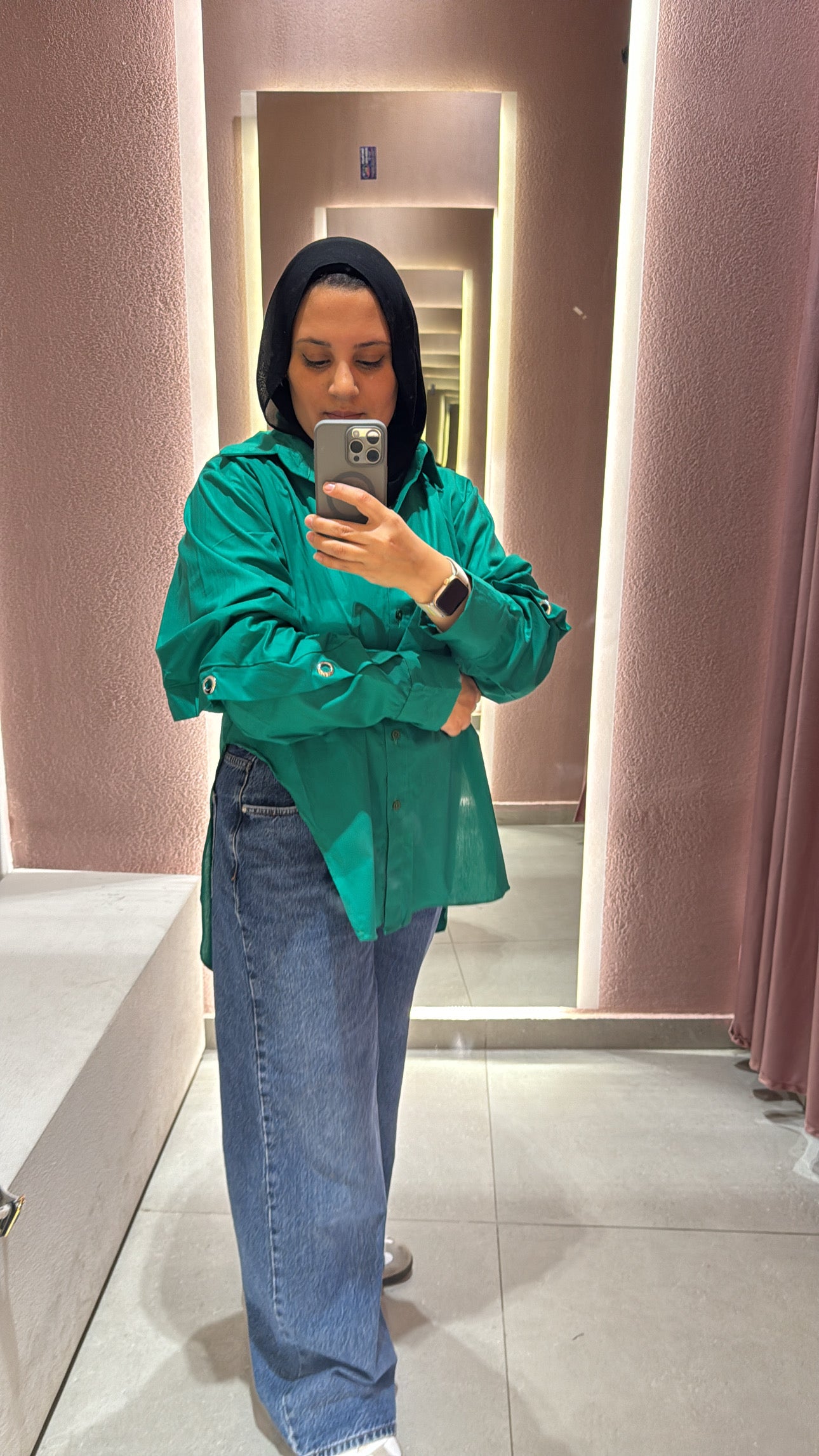 Retro shirt “Green”