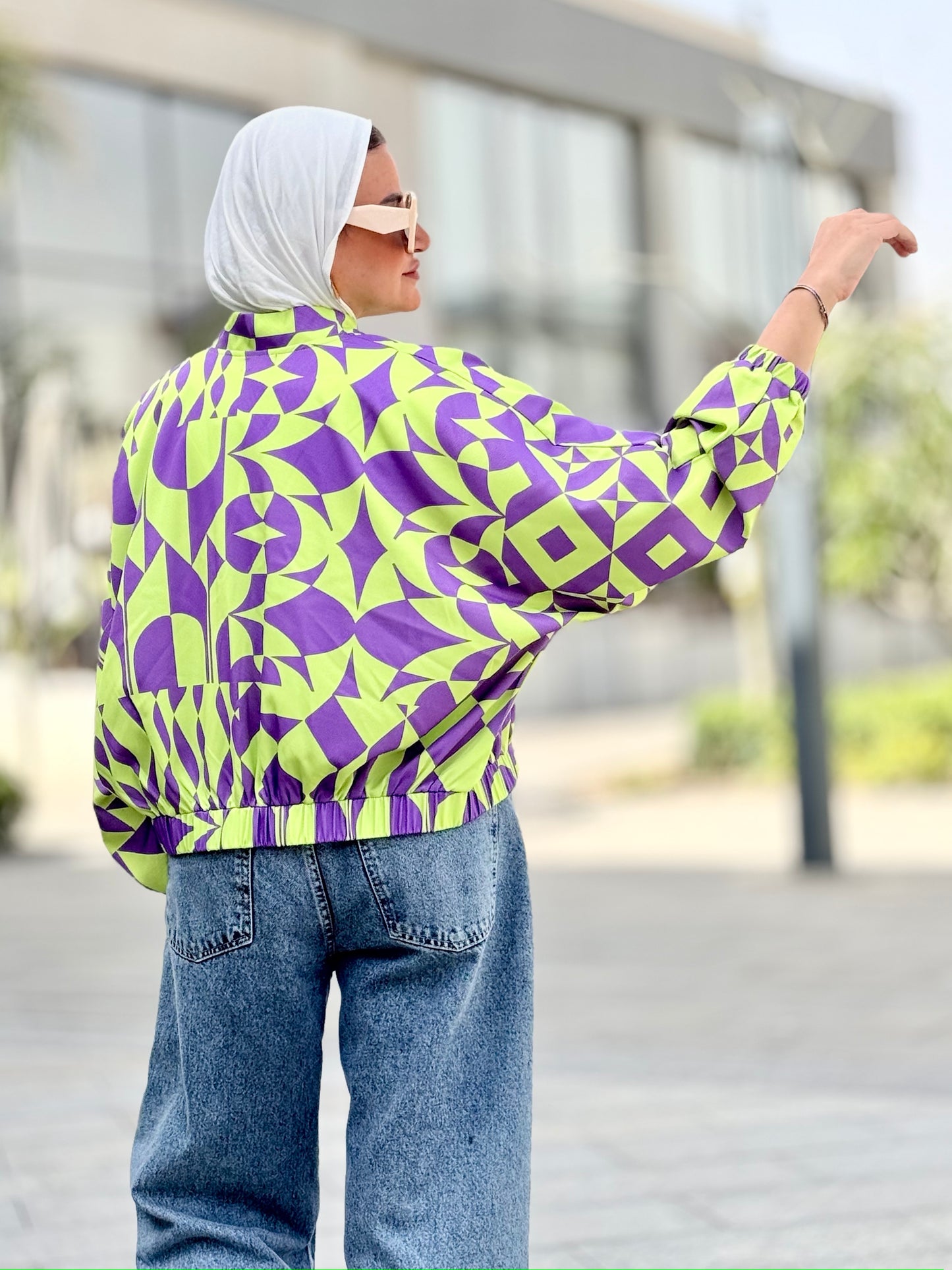 Cassette Bomber jacket